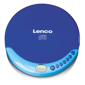 Lenco CD-011 Blau Tragbarer CD-Player