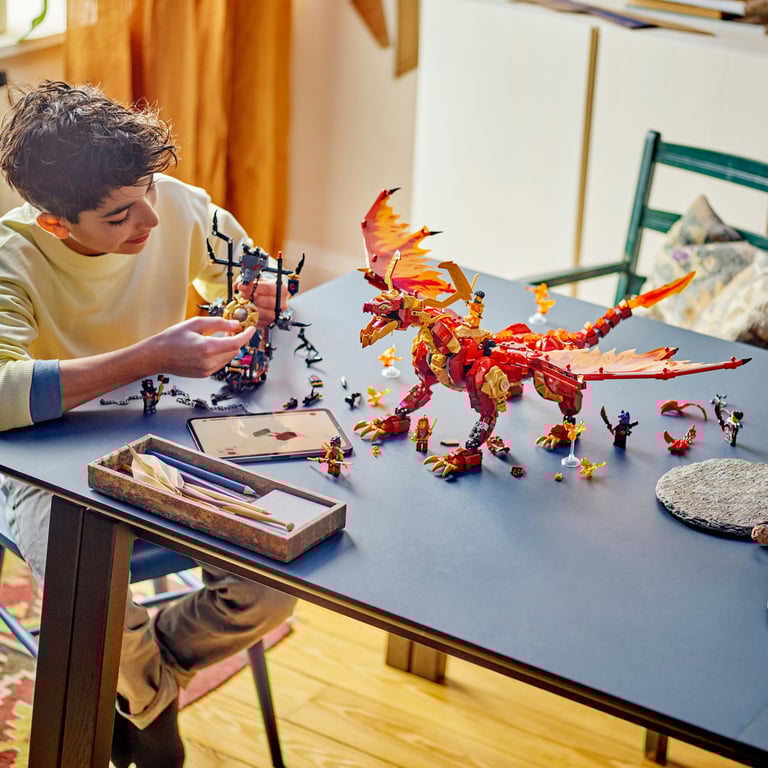 фото Блоковий конструктор LEGO Ninjago Джерело Дракон руху (71822)