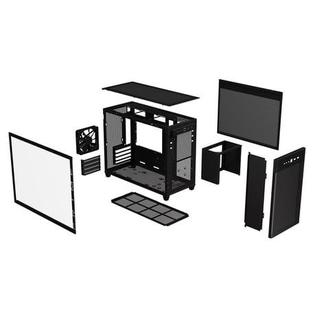 ASUS AP201 PRIME CASE TG Mini Tower Czarny