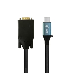i-tec C31CBLVGA60HZ Kabeladapter 1,5 m USB Typ C – VGA (D-Sub) Schwarz, Blau