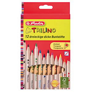 Herlitz 10412062 Colored Pencils, 12-Pack
