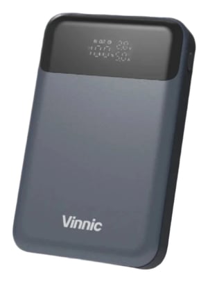 Vinnic ANETO+ 130W Litowo-polimerowy (LiPo) 20000 mAh Ciemny Szary, Szary