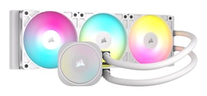 Corsair Nautilus 360 RS ARGB All-in-one-vätskekylare för processor, vit, 1 st.