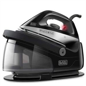 Black & Decker BXSS2200E 2200-W-Bügeleisen (Trocken- und Dampfbetrieb) Schwarz