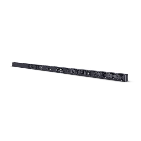 CyberPower PDU81404 strömfördelare (PDU) med 24 nätuttag, 0U, svart