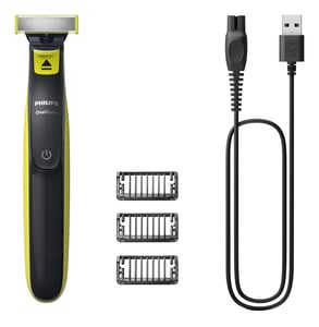 Philips Norelco OneBlade QP2724/10 rakapparat Folierakapparat Trimmer Grå, Limetta