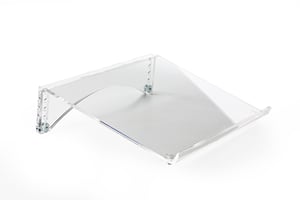 BakkerElkhuizen FlexDoc Clipboard Acrylic, Plastic, Steel Transparent