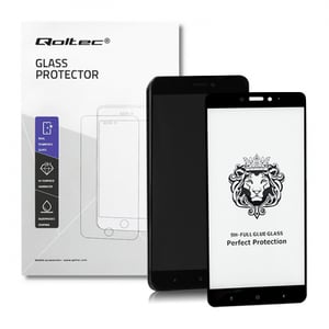 Qoltec 51580 Phone Screen/Back Protector Transparent Screen Protector for Xiaomi, 1 pc.