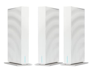 Acer Wave 7, Wi-Fi 7 Mesh Router, EU plug, triple pack, dual-band (2.4 GHz + 5 GHz or 2.4 GHz + 6 GHz) Wi-Fi 7 (802.11be) 4