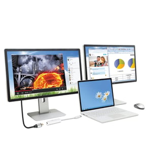 j5create JUA254 zewnętrzna karta graficzna usb 2048 x 1152 px Biały