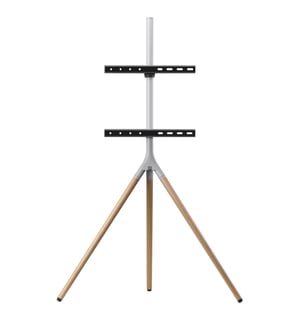 One For All Tripod WM 7472 uchwyt do telewizorów 165,1 cm (65") Dąb, Srebrny, Szary