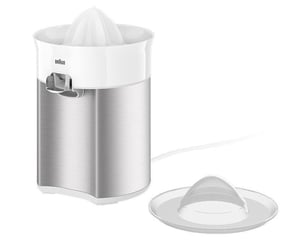Braun CJ5050 WH elektryczna wyciskarka do cytrusów 60 W Metaliczny, Biały