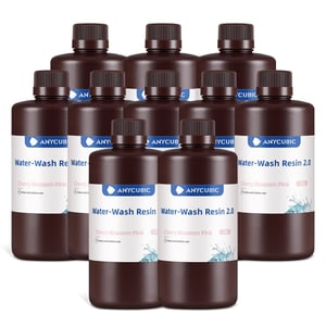 Anycubic Water-Wash Resin 2.0 Żywica, Foto polimer Wielobarwny 1 kg