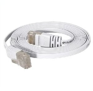 Tecline 0.5m Cat.6 kabel sieciowy Biały 0,5 m Cat6 U/UTP (UTP)