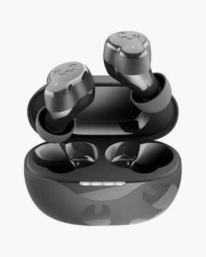 Fresh 'n Rebel 3TW0500SG Zestaw słuchawkowy Bezprzewodowy Douszny Połączenia/muzyka USB Type-C Bluetooth Szary