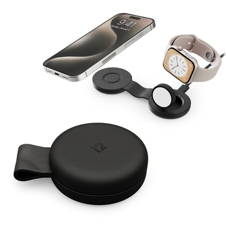 Twelve South ButterFly SE Smartfon, Smartwatch, Słuchawki, Zestaw słuchawkowy Czarny USB Bezprzewodowe ładowanie Wewnętrzna