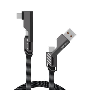 4smarts 541457 kabel USB 1,5 m USB A USB C 240 W Grafitowy