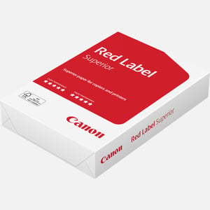 Canon Red Label Superior Tintenstrahlpapier A4 (210 × 297 mm) 500 Blatt, weiß