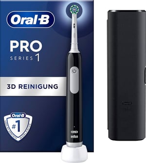 Oral-B Pro 1 Cross Action Dorosły Obrotowo-pulsacyjna szczoteczka do zębów Czarny