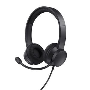 Trust Ayda Wired Headset Headband Calls/Music USB Type-A Black