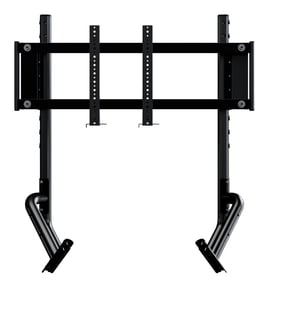 Oplite OP-R8-SMSB uchwyt / stojak do monitorów 144,8 cm (57") Biurko Czarny
