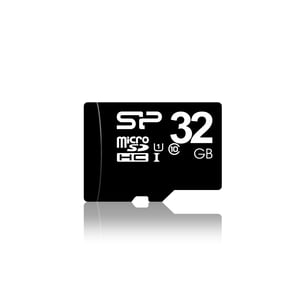 Silicon Power SP032GBSTH010V10SP 32 GB MicroSDHC UHS-I Class 10 flashminne