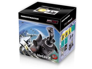 Thrustmaster T-Flight Hotas X Czarny Joystick PC, Playstation 3