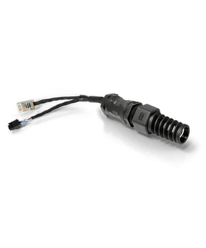 QuWireless QRJ45-P kabel sieciowy Czarny 0,16 m