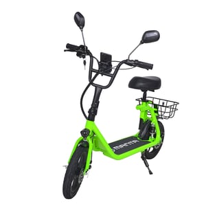 Manta MES1401J Elektroroller, 1 Sitzplatz, 25 km/h, 350 W, Schwarz, Grün