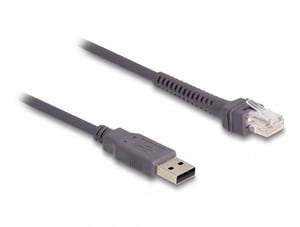 DeLOCK RJ50 to USB 2.0 Type-A Barcode Scanner Cable, 2 m