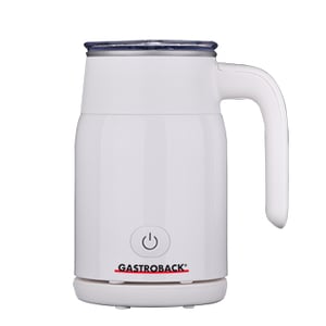 Gastroback Latte Magic Automatic Milk Frother/Warmer, White