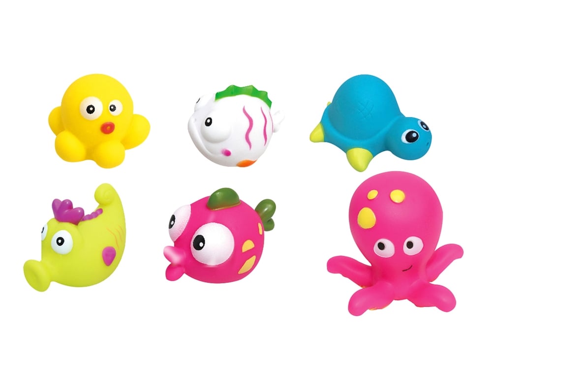 Jamara Marine creatures Zabawki do kąpieli Różne kolory