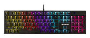 Tracer Unique USB-gamingtangentbord QWERTY engelska svart