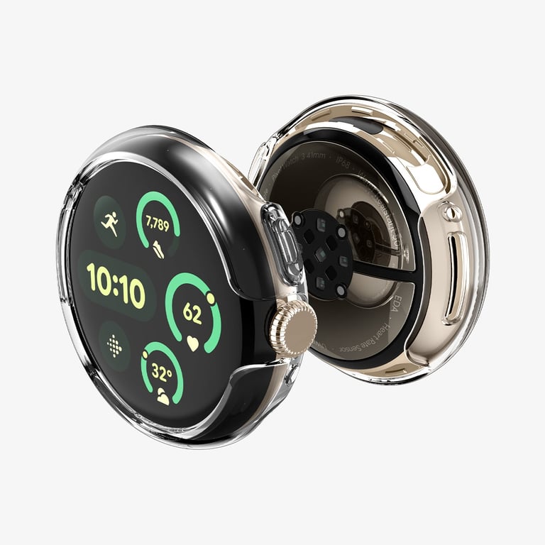 Spigen Pixel Watch 3 (41mm) Case Przezroczysty Poliwęglan (PC)