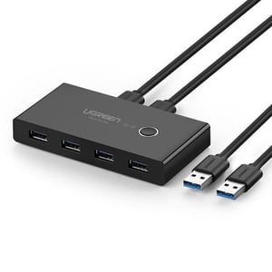 Ugreen 30768 USB 3.2 Gen 1 (3.1 Gen 1) Type-A-hubbar och koncentratorer, 5000 Mbit/s, svart