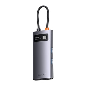 Baseus Metal Gleam Kabelgebundenes USB 3.2 Gen 1 (3.1 Gen 1) Typ-C Grau