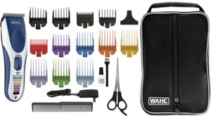 Wahl 09649-016 Haarschneidemaschine Blau, Silber 9 Nickel-Metallhydrid (NiMH)