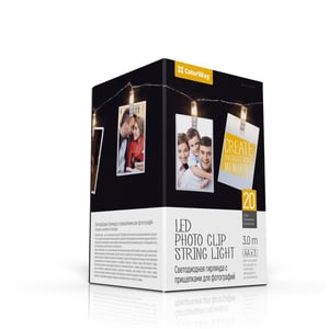 Colorway CW-LCP-20L30B string light, 3 m, 20 LED bulbs