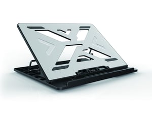 Conceptronic THANA ERGO S, Laptop Cooling Stand, Gray, 39.6 cm (15.6")