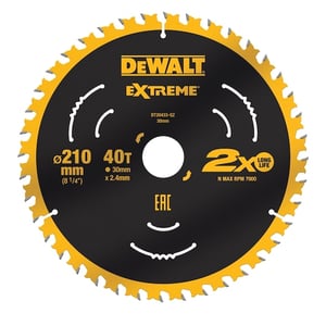 DeWALT DT20433-QZ ostrze do piły tarczowej 1 szt.