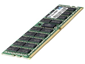 HPE 16 GB (1x16 GB) Dual Rank x4 DDR4-2133 CAS-15-15-15 registrerat minneskit, 288-stifts DIMM-minnesmodul med ECC-korrigering