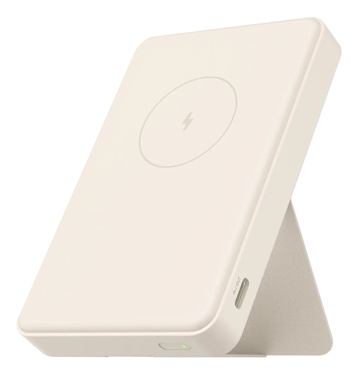 Фото Зовнішній акумулятор (павербанк) Xiaomi 6000mAh 15W Magnetic White (BHR9074GL)