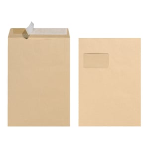 Herlitz 10900769 koperta C4 (229 x 324 mm) Brązowy 10 szt.