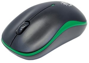 Manhattan 179393 Maus Büro Beidhändig RF Wireless Optisch 1000 DPI