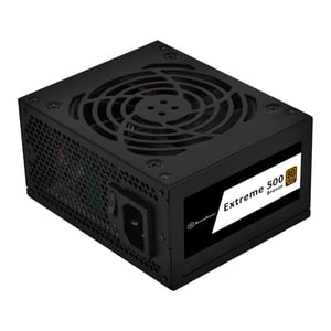 Silverstone Extreme 500 Bronze 500 W Power Supply Module, 24-pin ATX SFX, Black
