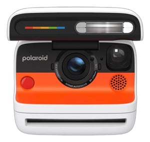 Polaroid Flip 79 x 79 mm Schwarz, Orange, Weiß