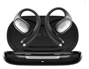 QCY Crossky R70 Trådlösa hörlurar med öppen design för samtal/musik via Bluetooth Svart