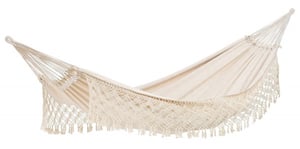 AMAZONAS AZ-1026100 Hammock 3-Person Hanging Hammock Cotton, Polyester White