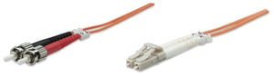 Intellinet 1 m LC/ST-kabel InfiniBand / fiberoptisk Orange