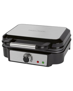 ProfiCook PC-WA 1240 2 gof. 1000 W Czarny, Stal nierdzewna